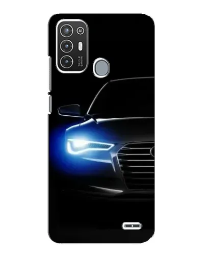 Чехол для ZTE Blade A72 с картинкой «Неоновый взгляд Audi» Чехол для ZTE Blade A72 с картинкой «Неоновый взгляд Audi»