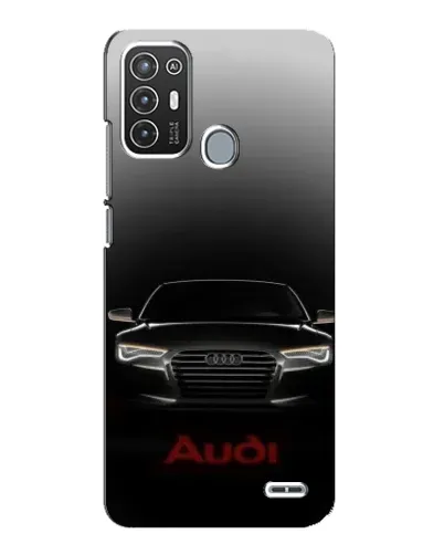 Чехол для ZTE Blade A72 с картинкой «Audi — градиентный контур» Чехол для ZTE Blade A72 с картинкой «Audi — градиентный контур»