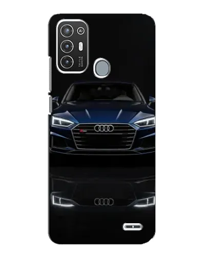 Чехол для ZTE Blade A72 с картинкой «Audi — ночное отражение» Чехол для ZTE Blade A72 с картинкой «Audi — ночное отражение»
