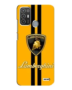 Чехол для ZTE Blade A72 с картинкой «Lamborghini Stripe желтый» Чехол для ZTE Blade A72 с картинкой «Lamborghini Stripe желтый»