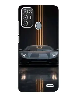 Чехол для ZTE Blade A72 с картинкой «Lamborghini золотые линии» Чехол для ZTE Blade A72 с картинкой «Lamborghini золотые линии»