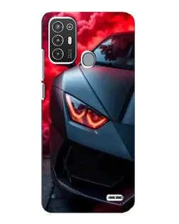 Чехол для ZTE Blade A72 с картинкой «Lamborghini красное сияние» Чехол для ZTE Blade A72 с картинкой «Lamborghini красное сияние»