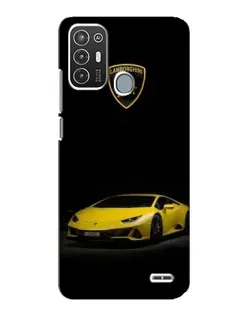 Чехол для ZTE Blade A72 с картинкой «Lamborghini желтый акцент» Чехол для ZTE Blade A72 с картинкой «Lamborghini желтый акцент»