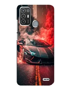 Чехол для ZTE Blade A72 с картинкой «Lamborghini красный дым» Чехол для ZTE Blade A72 с картинкой «Lamborghini красный дым»