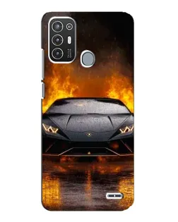 Чехол для ZTE Blade A72 с картинкой «Lamborghini в огне» Чехол для ZTE Blade A72 с картинкой «Lamborghini в огне»