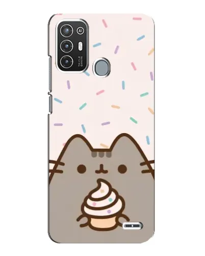Чехол для ZTE Blade A72 с картинкой «Пушин с кексом» Чехол для ZTE Blade A72 с картинкой «Пушин с кексом»
