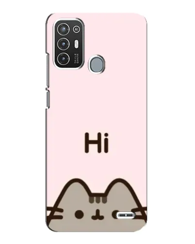 Чехол для ZTE Blade A72 с картинкой «Пушин говорит Hi» Чехол для ZTE Blade A72 с картинкой «Пушин говорит Hi»