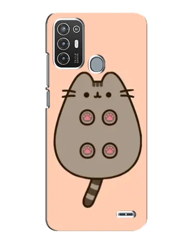Чехол для ZTE Blade A72 с картинкой «Пушин пузиком кверху» Чехол для ZTE Blade A72 с картинкой «Пушин пузиком кверху»