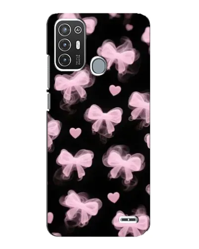 Чехол для ZTE Blade A72 с картинкой «Геометрия банта»