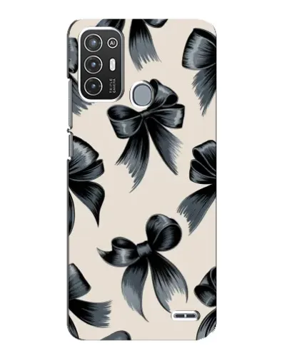 Чехол для ZTE Blade A72 с картинкой «Банты Coquette»
