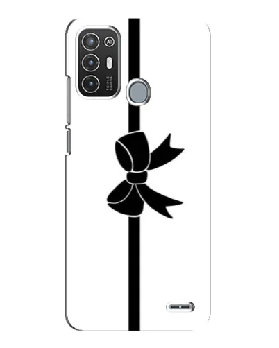 Чехол для ZTE Blade A72 с картинкой «Вертикальный бант»