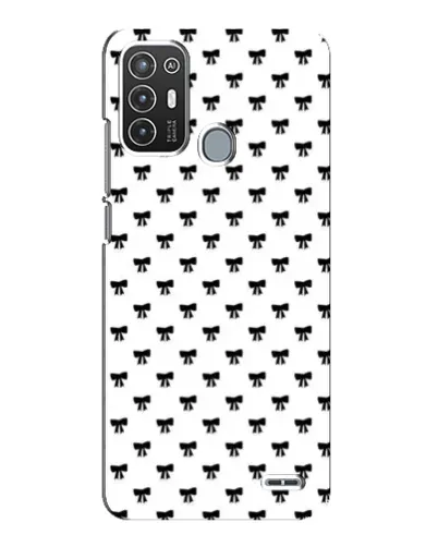 Чехол для ZTE Blade A72 с картинкой «Мини-бантики»