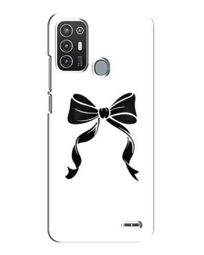 Чехол для ZTE Blade A72 с картинкой «Классический бант»