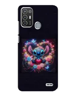 Чохол для ZTE Blade A72 з картинкою «Stitch у квітах» Чохол для ZTE Blade A72 з картинкою «Stitch у квітах»