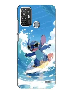 Чохол для ZTE Blade A72 з картинкою «Стіч на хвилі» Чохол для ZTE Blade A72 з картинкою «Стіч на хвилі»