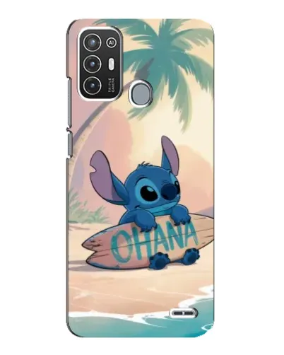 Чохол для ZTE Blade A72 з картинкою «Стіч на серфі» Чохол для ZTE Blade A72 з картинкою «Стіч на серфі»