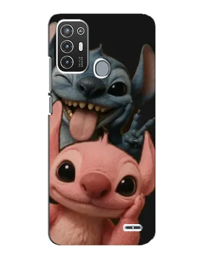 Чохол для ZTE Blade A72 з картинкою «Стіч та Ангел» Чохол для ZTE Blade A72 з картинкою «Стіч та Ангел»