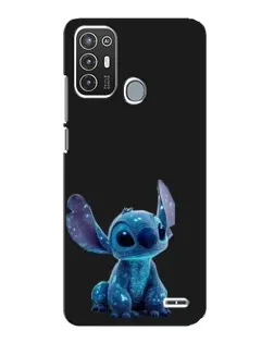 Чохол для ZTE Blade A72 з картинкою «Стіч на чорному» Чохол для ZTE Blade A72 з картинкою «Стіч на чорному»