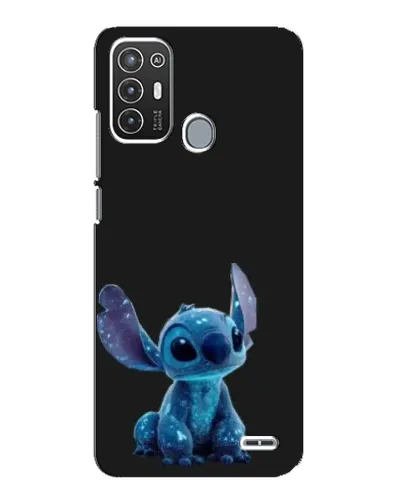 Чохол для ZTE Blade A72 з картинкою «Стіч на чорному» Чохол для ZTE Blade A72 з картинкою «Стіч на чорному»