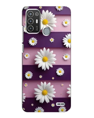 Чехол для ZTE Blade A72 с картинкой «Ромашки на фиолетовом» Чехол для ZTE Blade A72 с картинкой «Ромашки на фиолетовом»