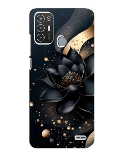 Чехол для ZTE Blade A72 с картинкой «Черный лотос» Чехол для ZTE Blade A72 с картинкой «Черный лотос»