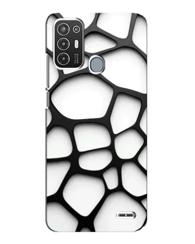 Чохол для ZTE Blade A72 з картинкою «Біла об'ємна сітка» Чохол для ZTE Blade A72 з картинкою «Біла об'ємна сітка»