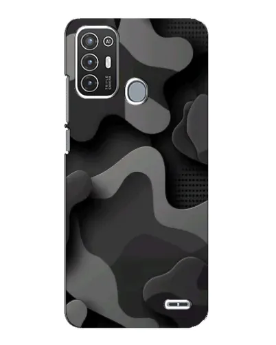 Чохол для ZTE Blade A72 з картинкою «Темний абстрактний камуфляж» Чохол для ZTE Blade A72 з картинкою «Темний абстрактний камуфляж»
