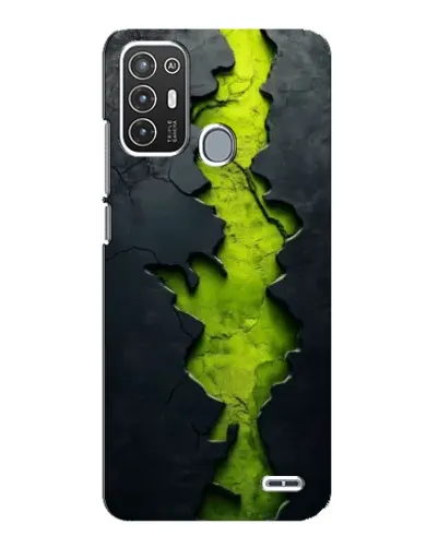 Чохол для ZTE Blade A72 з картинкою «Салатовий розлом скелі» Чохол для ZTE Blade A72 з картинкою «Салатовий розлом скелі»