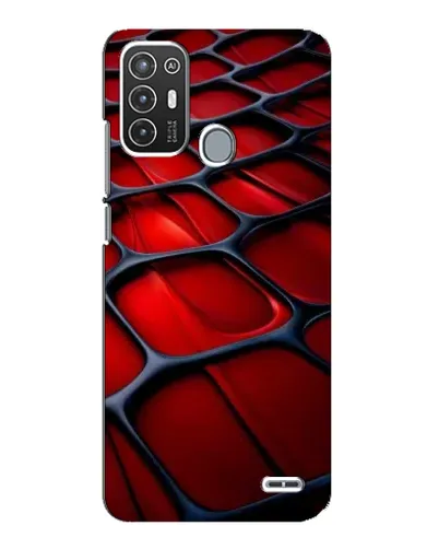 Чохол для ZTE Blade A72 з картинкою «Червона глянцева сітка» Чохол для ZTE Blade A72 з картинкою «Червона глянцева сітка»