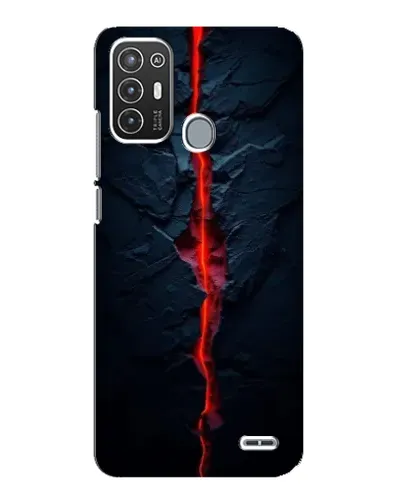 Чохол для ZTE Blade A72 з картинкою «Червона лавова тріщина» Чохол для ZTE Blade A72 з картинкою «Червона лавова тріщина»