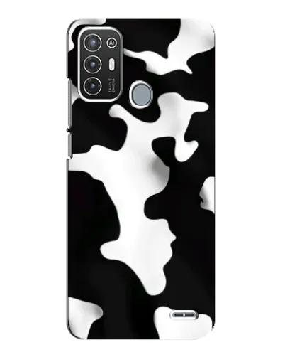 Чохол для ZTE Blade A72 з картинкою «Чорно-біла пляма» Чохол для ZTE Blade A72 з картинкою «Чорно-біла пляма»