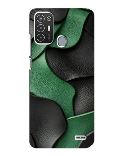 Чохол для ZTE Blade A72 з картинкою «Зелені шкіряні хвилі» Чохол для ZTE Blade A72 з картинкою «Зелені шкіряні хвилі»