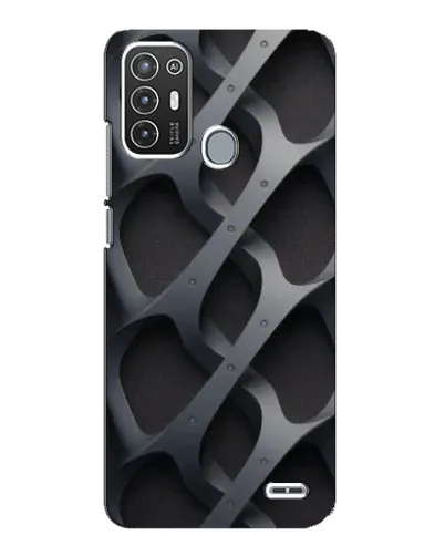Чохол для ZTE Blade A72 з картинкою «Об'ємне сіре плетіння» Чохол для ZTE Blade A72 з картинкою «Об'ємне сіре плетіння»