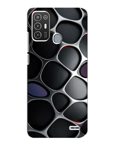 Чохол для ZTE Blade A72 з картинкою «Об'ємна темна решітка» Чохол для ZTE Blade A72 з картинкою «Об'ємна темна решітка»