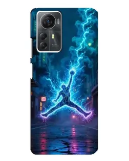 Чохол для ZTE Blade A72s з картинкою «Jordan Gold Jumpman»