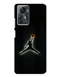 Чохол для ZTE Blade A72s з картинкою «Jordan Gradient Logo»