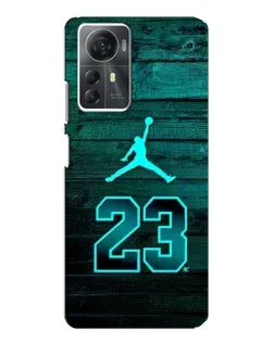 Чохол для ZTE Blade A72s з картинкою «Jordan Cyan 23»