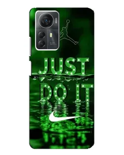 Чехол для ZTE Blade A72s с картинкой «Зеленый неоновый Nike» Чехол для ZTE Blade A72s с картинкой «Зеленый неоновый Nike»