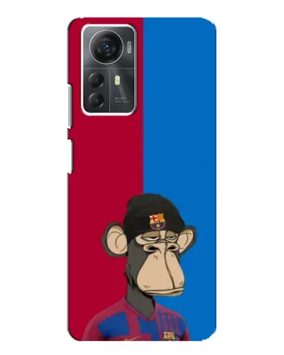 Чехол для ZTE Blade A72s с картинкой «Bored Ape — фанат Барсы» Чехол для ZTE Blade A72s с картинкой «Bored Ape — фанат Барсы»