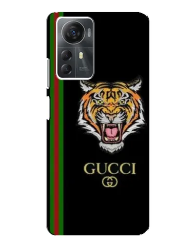 Чехол для ZTE Blade A72s с картинкой «Тигр Gucci»