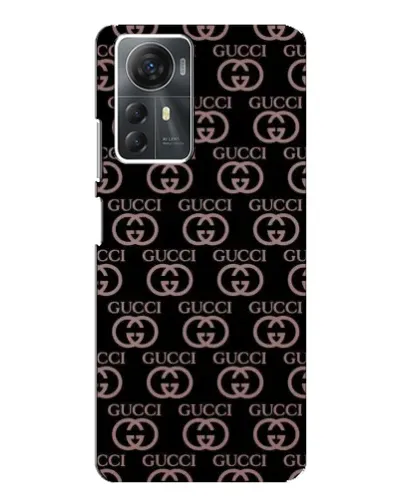 Чехол для ZTE Blade A72s с картинкой «Классическая монограмма Gucci»