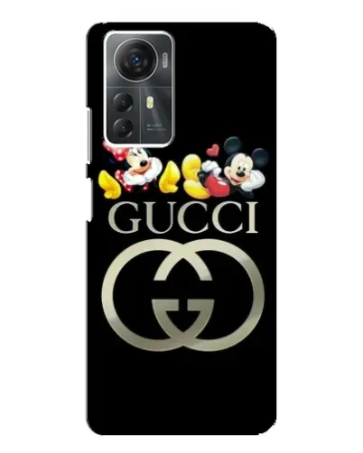 Чехол для ZTE Blade A72s с картинкой «Gucci — герои Disney»
