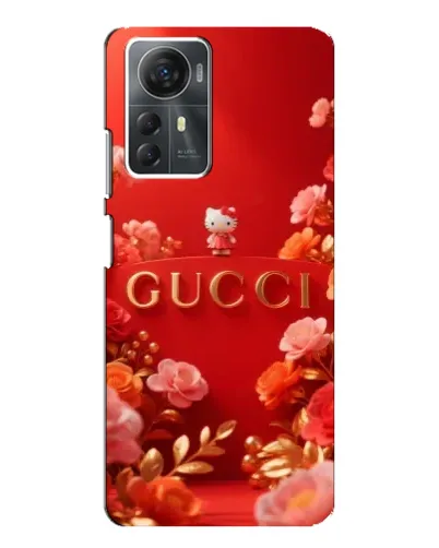 Чехол для ZTE Blade A72s с картинкой «Gucci — золотой сад»