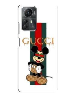 Чехол для ZTE Blade A72s с картинкой «Микки Маус Gucci — полосы» Чехол для ZTE Blade A72s с картинкой «Микки Маус Gucci — полосы»