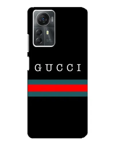 Чехол для ZTE Blade A72s с картинкой «Gucci — красный пояс»