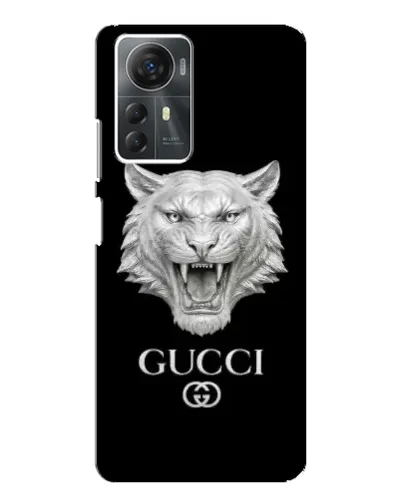 Чехол для ZTE Blade A72s с картинкой «Gucci — серебряный лев» Чехол для ZTE Blade A72s с картинкой «Gucci — серебряный лев»