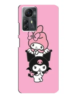Чехол для ZTE Blade A72s с картинкой «My Melody и Kuromi» Чехол для ZTE Blade A72s с картинкой «My Melody и Kuromi»