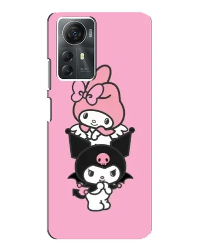 Чехол для ZTE Blade A72s с картинкой «My Melody и Kuromi» Чехол для ZTE Blade A72s с картинкой «My Melody и Kuromi»