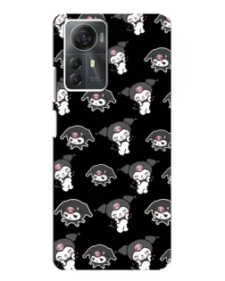 Чехол для ZTE Blade A72s с картинкой «Черный паттерн Kuromi» Чехол для ZTE Blade A72s с картинкой «Черный паттерн Kuromi»