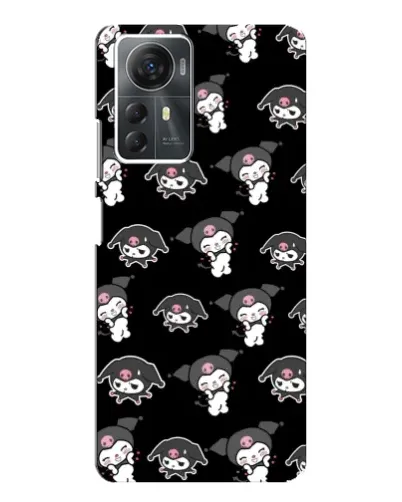 Чехол для ZTE Blade A72s с картинкой «Черный паттерн Kuromi» Чехол для ZTE Blade A72s с картинкой «Черный паттерн Kuromi»
